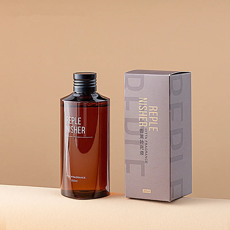 1pcs 200ml Essential Oil Supplement for Aroma Diffuser Home Fragrance Oil Replenisher Rattan Reed Diffuser Room Perfume