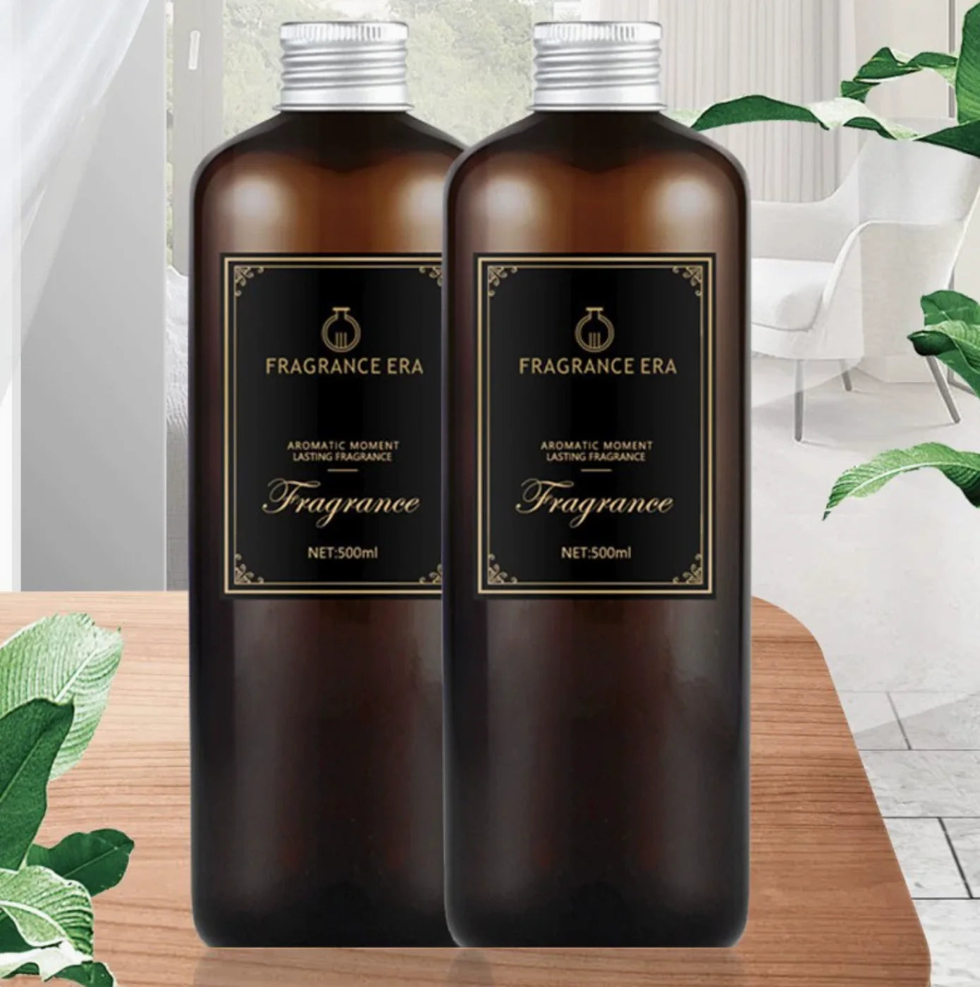 500ml Aromatherapy Essential Oil for Aroma Diffuser, Home Air Freshener, Reed Diffuser Refill Liquid, Premium Hotel