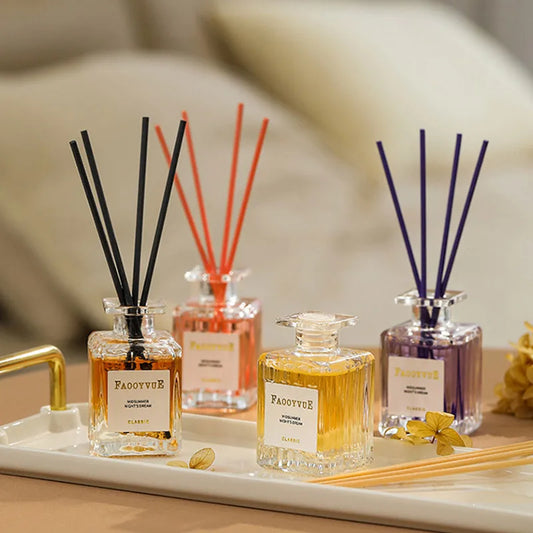 50ml Aromatherapy Essential Oil Home Bedroom Flameless Fragrance Air Freshener Car Aromatherapy Long Lasting Odor Removal Tool