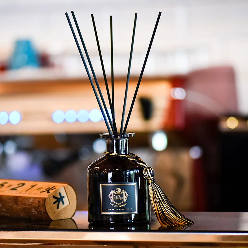 1pcs 50ml Reed diffuser Sets Bedroom Air Freshener Scented Aromatherapy Essential Oil for Gift Hilton Shangri-la Ocean Lavender
