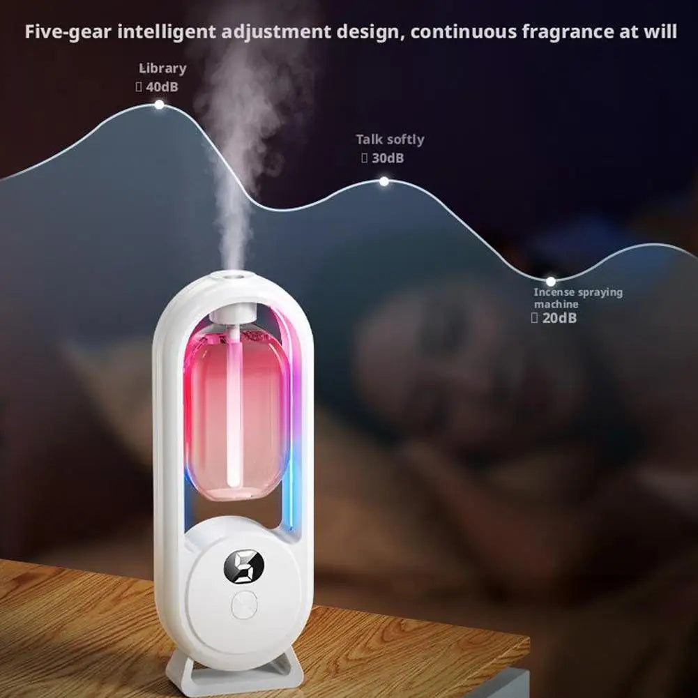 Portable Automatic Aromatherapy Diffuser Essential Oils Machine Timed Air Freshener To Remove Odors Air Freshener Deodorizer