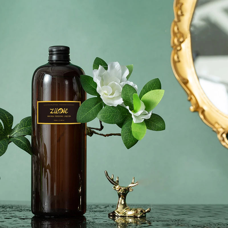 500ml Flameless Aromatherapy Essential Oil Supplement Large Capacity Liquid Essential Oil Long lasting Fragrance Bedroom Hotel