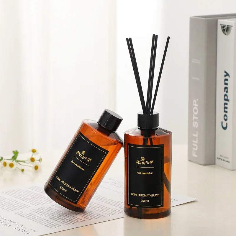 Plant Essential Oil Reed Diffuser, Lavender, Jasmine, Sandalwood, Home Perfume, Air Humidifier, Aromatherapy Machine, 500ml