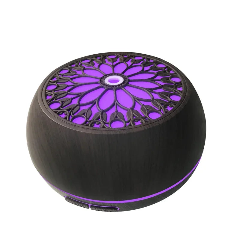 550ml Diffuser  6 Essential Oils  Soundwave Technology with 3 Mist Modes, Wireless Control & Auto Safety Off