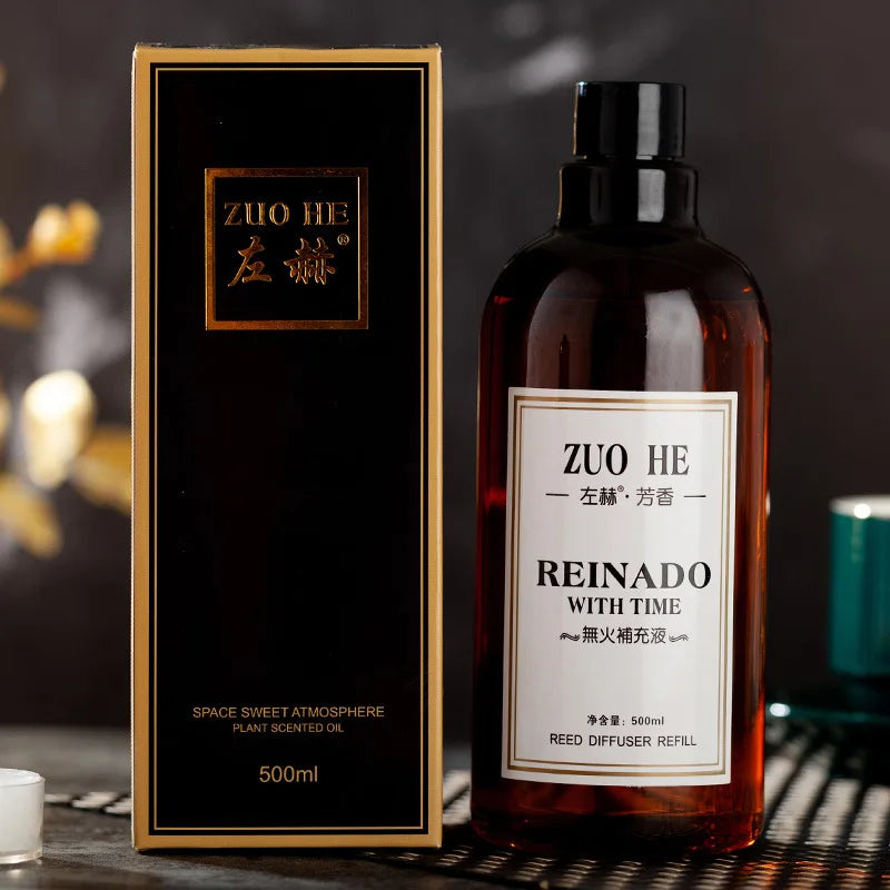 500ml Hotel Series Healton Shangri-La Essential Oils Refills Bedroom Fragrance Oil Aromatic Diffuser Home Perfume Aroma Oil